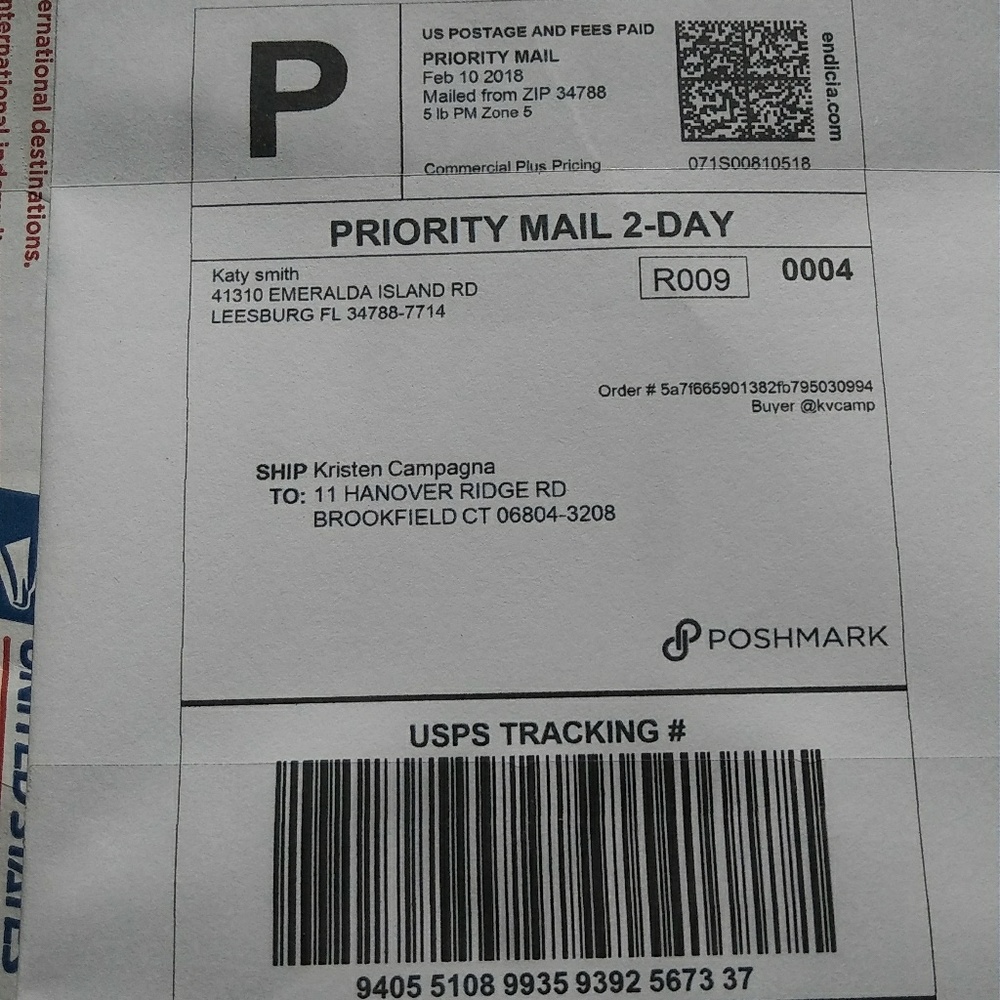 Kvcamp shipped